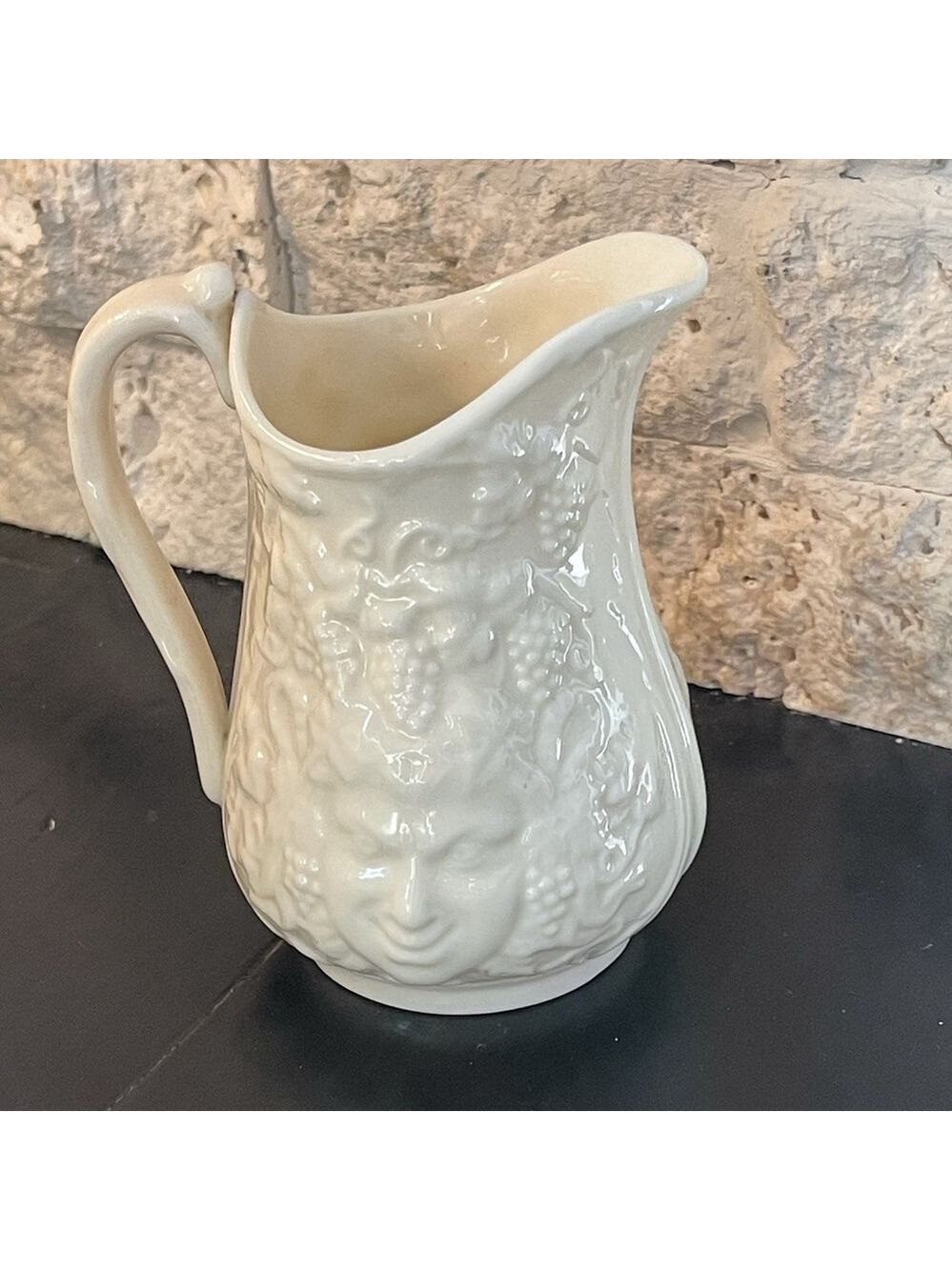 Vintage Belleek - Bacchus Creamer 4 3/4" - Picture 5 of 8